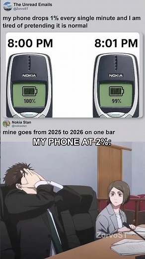 Nokia 3310 battery life vs iphone Broke Everyone's Brain 😳