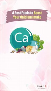 4 Best Foods to Boost Your Calcium Intake #calcium #vitamin #healthyfood | Health