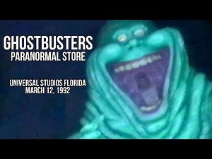 Ghostbusters Paranormal Merchandise Store at Universal Studios Florida | 1992