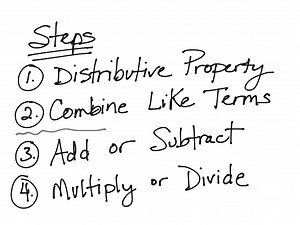 Solving Multi-step Equations