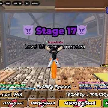 New Stages Unlock Galaxy 2 in +1 Speed Keyboard Escape | Roblox