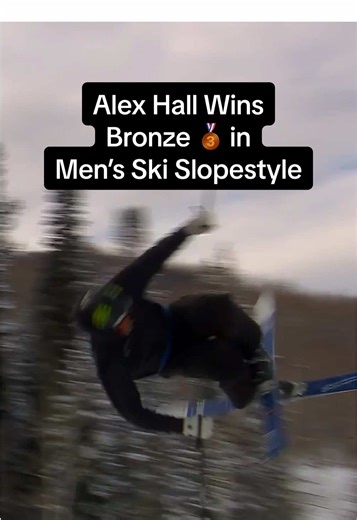 Alex Hall Wins Bronze in Men’s Ski Slopestyle