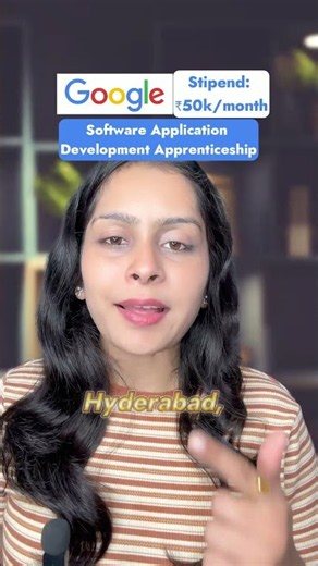 Google Hiring Software Development Apprenticeship 🚀 2025-2026 Batch
