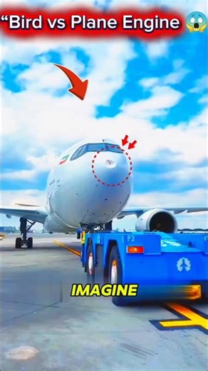Why Don’t Airplanes Use Nets to Stop Bird Strikes? 😱 Plane Engine Secret#shorts #usa #realhelicopter