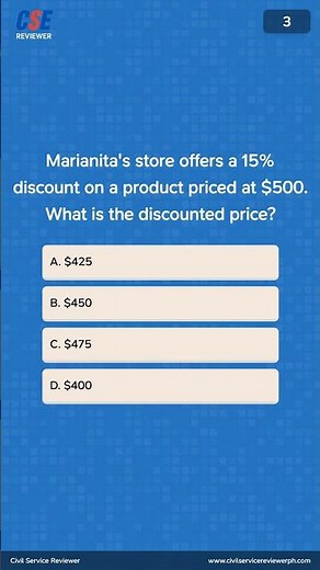Civil Service Exam 2026 - Numerical Ability | Basic Math Operation