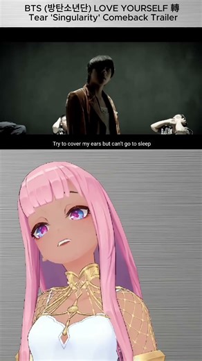 VTUBER REACTS TO BTS V's SOLO SONG 'Singularity' FOR THE FIRST TIME #bts #kpop #btsreaction #vtuber