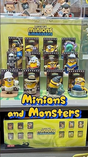 Pop Mart Update: Minions and Monsters + Demon Slayer Battle Series #blindbox #popmart