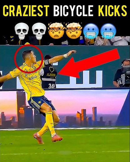 Craziest Bicycle Kick goals in Football 💀💀🥶🥶🥶🫡⚽️ #football #bicylekic #footballshorts