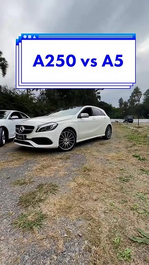 Comparing Mercedes A250 and Audi A5 Cars