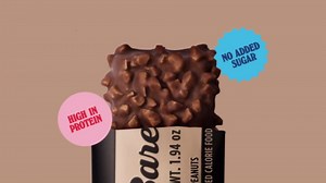 Barebells Protein Bars Caramel Cashew - 12 Count, Pack of 2 - Protein Snacks with 20g of High Protein - Chocolate Protein Bar with 1g of Total Sugars - Perfect on The Go Protein Snack & Breakfast Bar