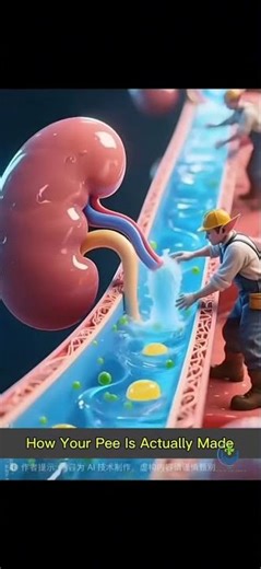 This Is How Urine Is Produced 247 Your Kidneys Are Secretly Working Like a Factory