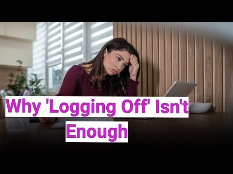 Why 'Logging Off' Isn't Enough: 8 Better Ways to Actually Disconnect After Work