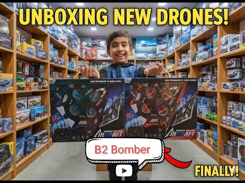 B2 Bomber Remote Control Fighter Jet | Unboxing & Review | Fighter Jet