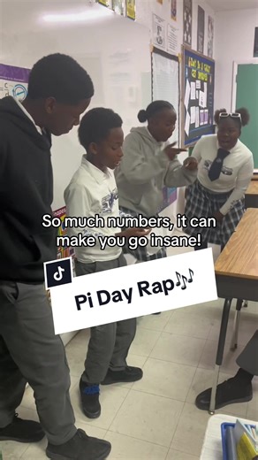 Happy Pi Day!🎉🥳♾️ It was so many exciting activities done today for Pi Day; however, collaborating with colleagues and receiving messages on how they would’ve heightened awareness of the mathematical symbol throughout the day was my favorite part! My ninth graders were so excited to share a short Pi Day rap they completed during music class today! I’m most impressed by their creativity and the facts they used!🤭🔥 #piday #happypiday #bahamiantiktok #makingmathfun #mathematics