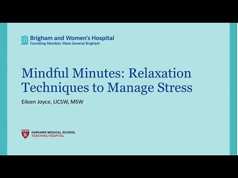 Mindful Minutes: Relaxation Techniques to Manage Stress
