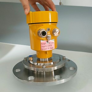 [Hot Item] 80g High Frequency Radar Liquid Flange Transmitter Cement Silo Radar Level Sensor