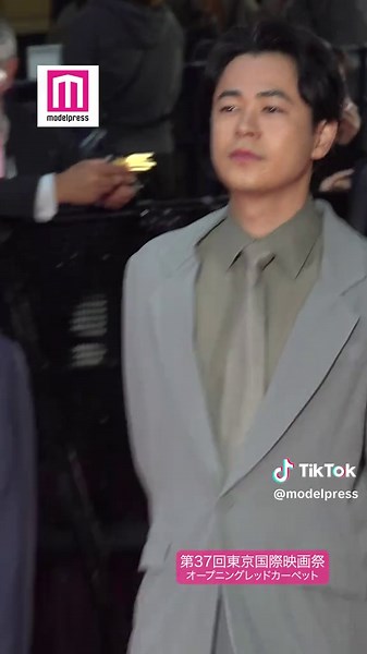 成田凌＆森田剛のジャケットスタイルで個性発揮✨️ | 第37回東京国際映画祭