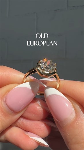 A tale of two timeless cuts — Old Mine vs. Old European. Both antique, both exquisite, each with a charm all its own. | Pasha Fine Jewelry