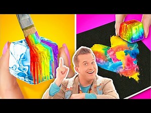 CRAZY Puffy Paint Crafts! 🎨 ART Hacks 💥 Imagine Playworld