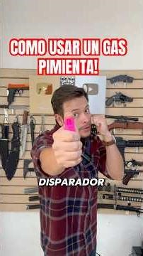 HOW TO USE PEPPER SPRAY! 🔥 #armasmys #pepperspray #selfdefense #tutorial #shorts