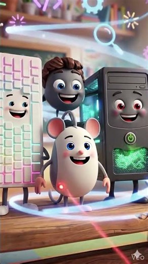 hardware devices of computer -5🥳#telugu #ai #aivideo #computer