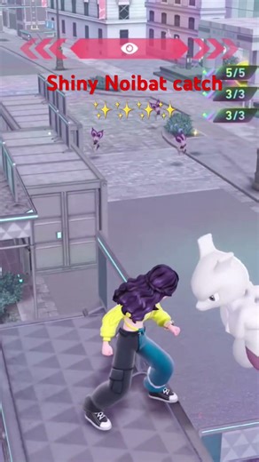 Shiny Noibat catch #pokemon #shinypokemon #legendsza