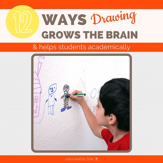 Benefits of Drawing: 12 Ways Drawing Grows the Brain | Jus' Classical