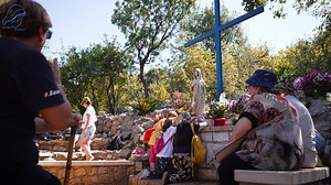 18K views · 1K reactions | Today in Medjugorje at the Blue Cross | Mary TV | Facebook