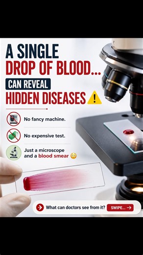 👉 Doctors Can See All This From One Blood Drop 🔬 #pbf