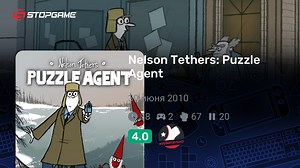 Nelson Tethers: Puzzle Agent игра | StopGame.ru