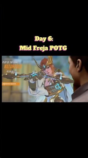 I did not deserve this play this is actually the only thing I did the whole game #Overwatch #freja