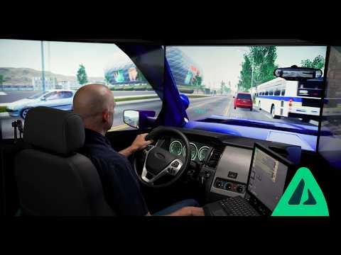 PatrolSim™ driving simulator | Advanced law enforcement and patrol vehicle training