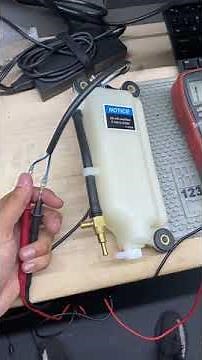 Mercury oil reservoir testing get rid of the 4 beep oil alarm every 2 minutes.