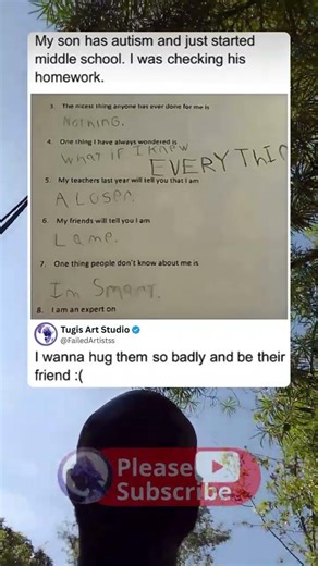 Just started checking son's homework answers