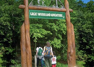 Great Woodland Adventure Trail - Chimney Rock at Chimney Rock State Park
