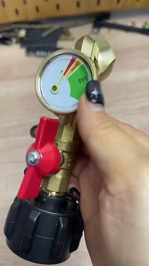 Propane Refill Adapter with Valve & Gauge, Gas Cylinder Filling Connector with Glow In The Dark Meter, Ball Valve Gas Tank Gas Connector, Gas Cylinder Accessories 🛒shop Now :👇👇 https://www.fishinggearstore.shop/products/shinegaspro #blackfridaydeals #buddyheater #christmas #cybermonday #falldealsforyou | fishinggearstore.shop