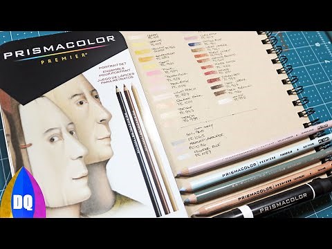 Prismacolor Portrait Set 24 Color Pencils | Skin Tones