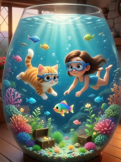 Cute Kitten Cartoon Animation for Kids