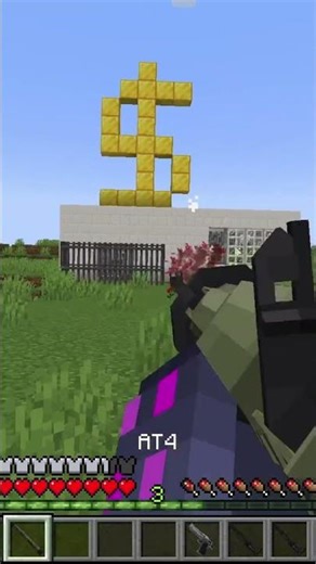 Minecraft Bank Heist… With Real Weapons ?! 😳💰