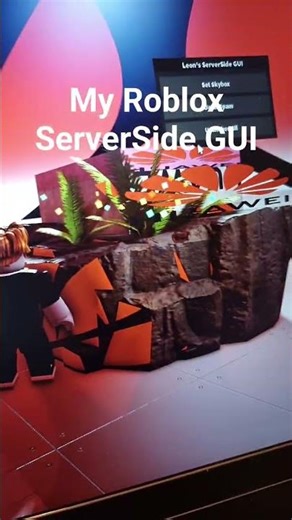 My Roblox ServerSide GUI