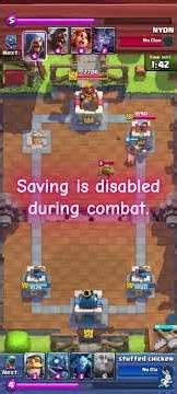 POV: The Game Says you cant save right now #shorts #clashroyale #gameplay