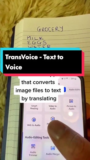 TransVoice #workintool #texttovoice