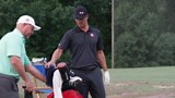 Adam Scott's pre-round warm-up routine
