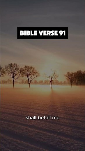 PSALM 91 🙏 God's Powerful Promise of Protection | Bible Verse & Prayer #bibleverse