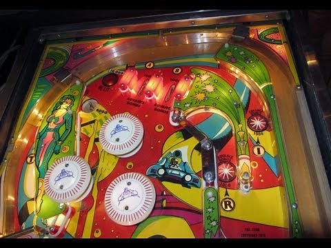 1979 Williams TRI ZONE Pinball Machine In Action