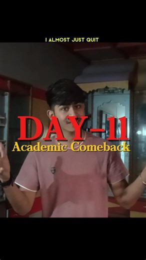 Day-11/45 | Academic Comeback| study vlog | #minivlog