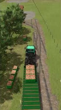 FS25 - UNIMOG 3 MIN SERIES -Harvesting Apples - EP39 #fs25
