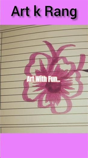 Art With Fun.. #art #drawing #youtubeshorts #drawingtechniques #shorts #artscraft #easydrawing #diy
