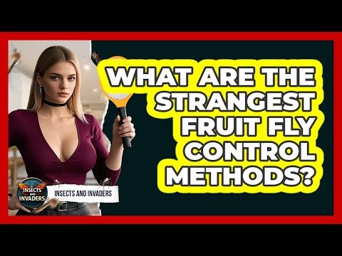What Are The Strangest Fruit Fly Control Methods? - Insects and Invaders