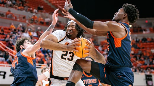 Oklahoma State basketball holds off Cal State Fullerton in tight win